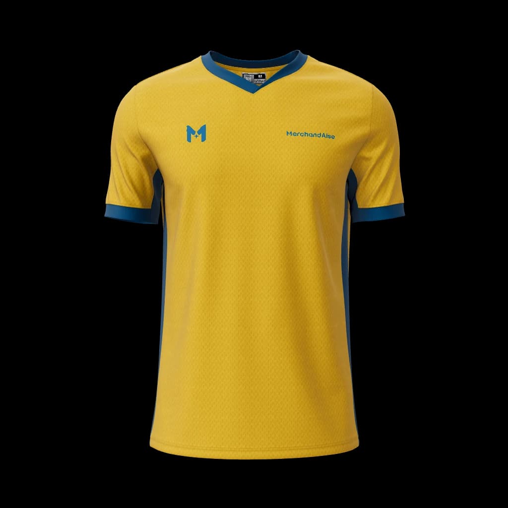 Men's Regular Jersey V-Neck Sharp End product visual