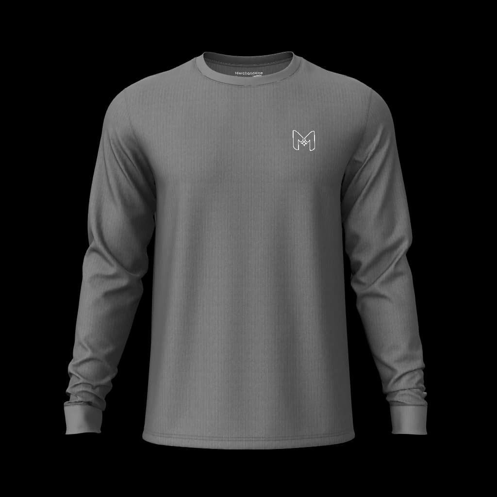 Custom Men's Regular Longsleeve T-Shirt Round Collar